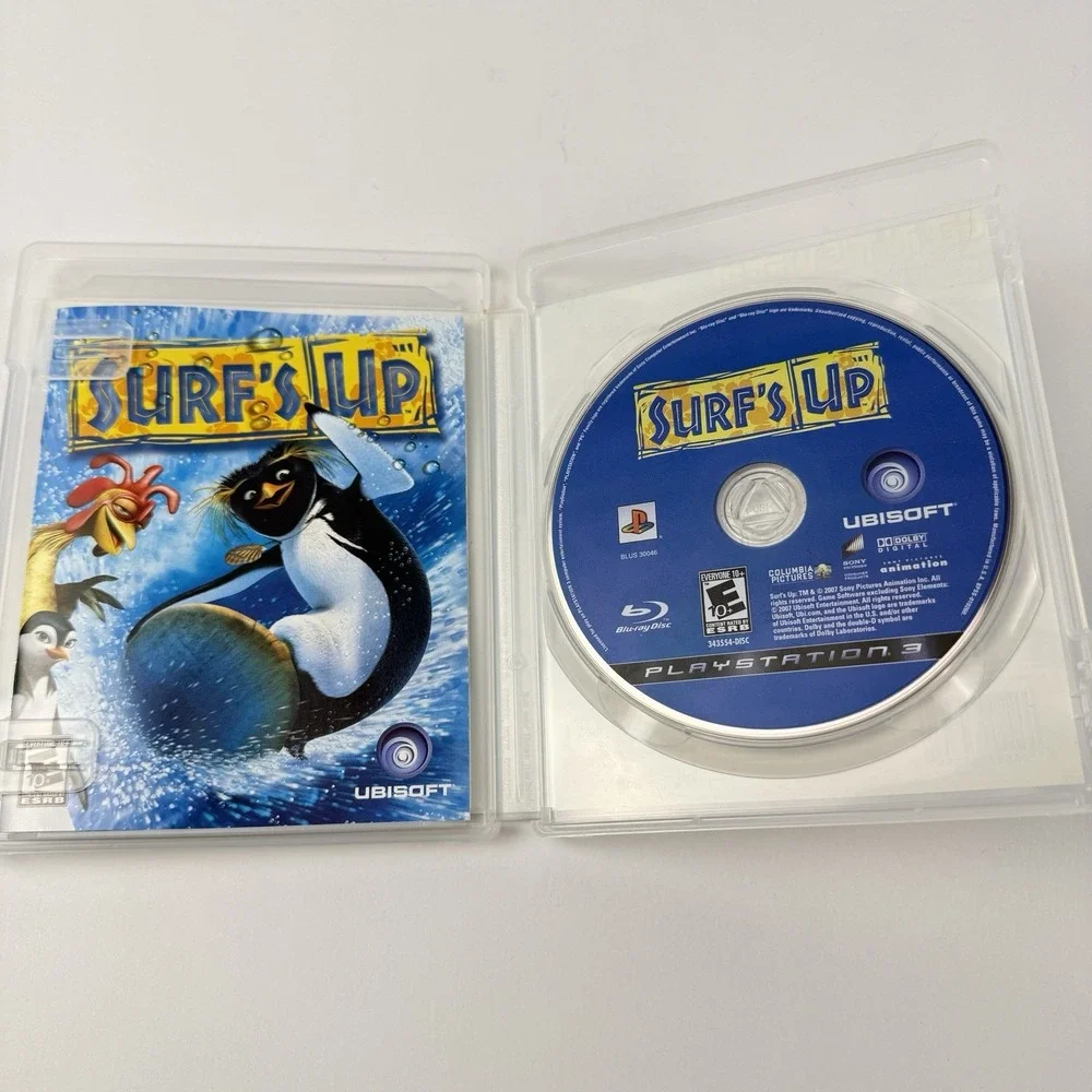 Surfs Up (Sony PlayStation 3, 2007) PS3 Complete W/ Manual CIB Tested Works